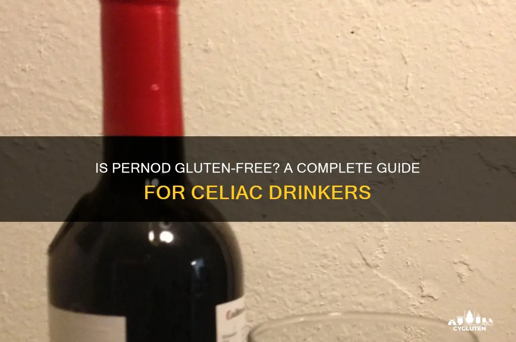 is pernod gluten free
