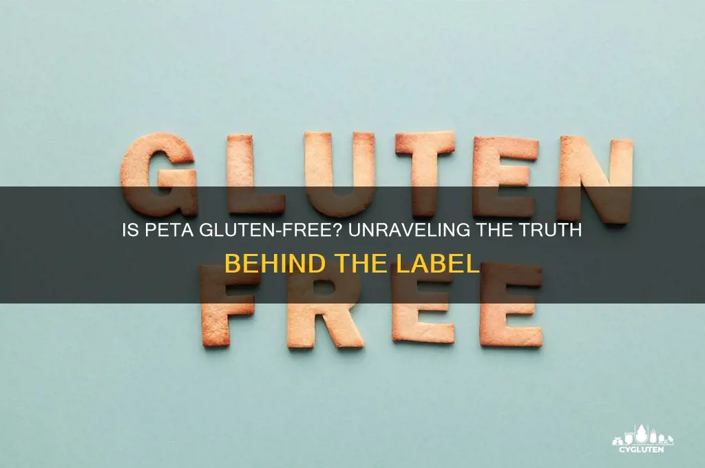 is peta gluten free