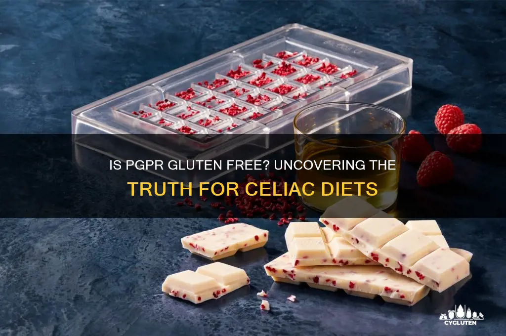 is pgpr gluten free