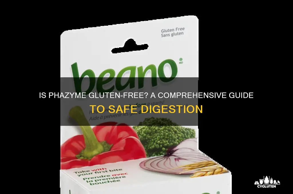 is phazyme gluten free