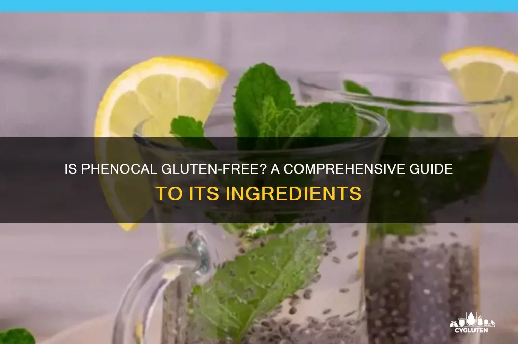 is phenocal gluten free