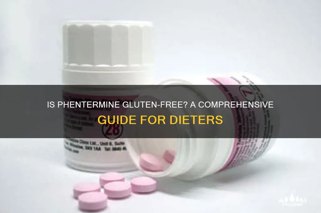 is phentermine gluten free