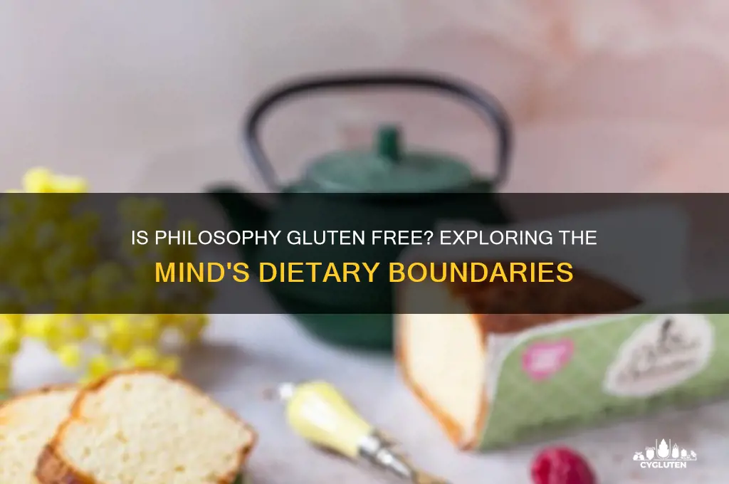 is philosophy gluten free