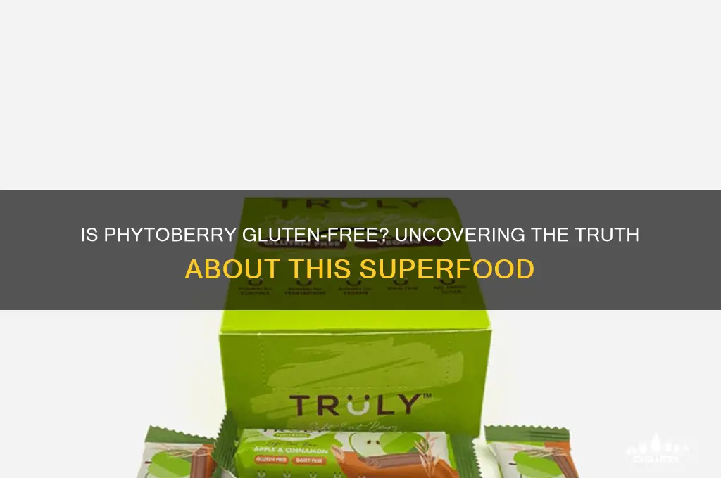 is phytoberry gluten free
