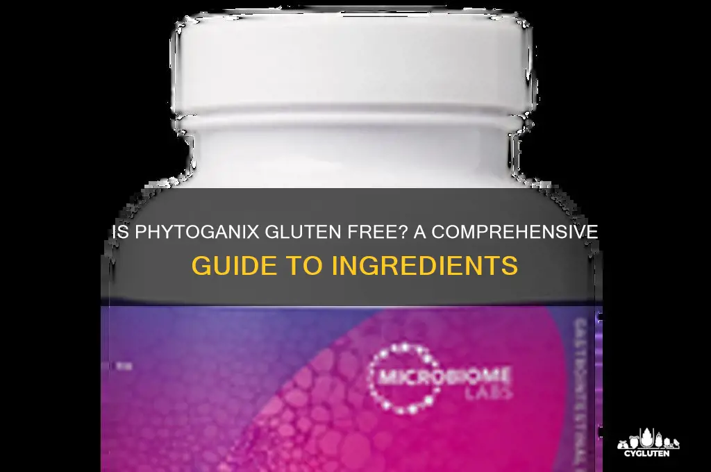 is phytoganix gluten free