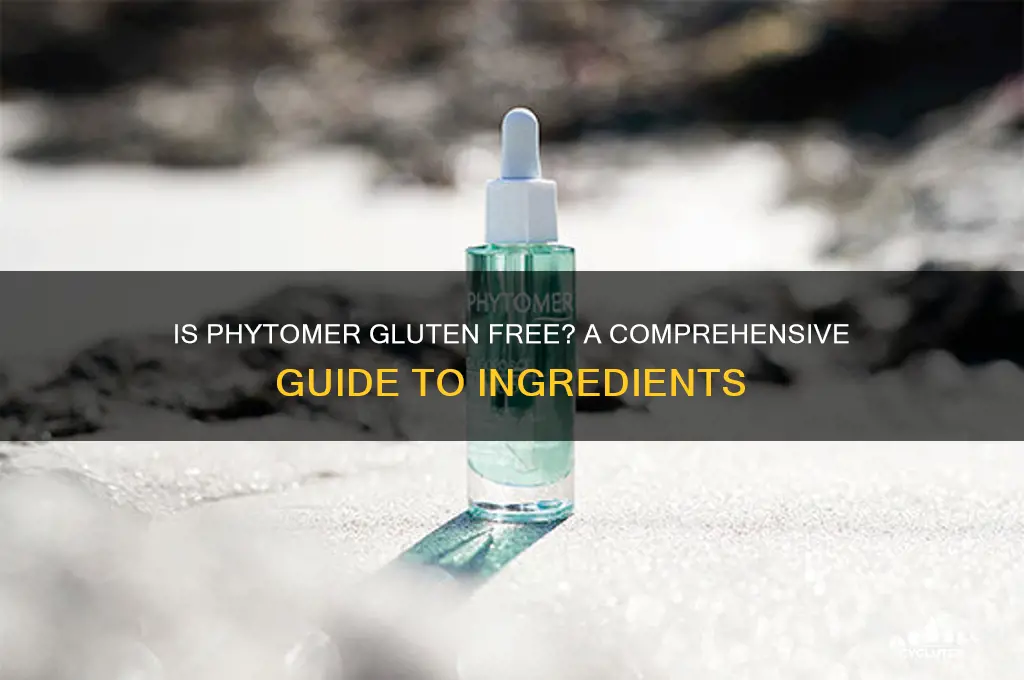 is phytomer gluten free
