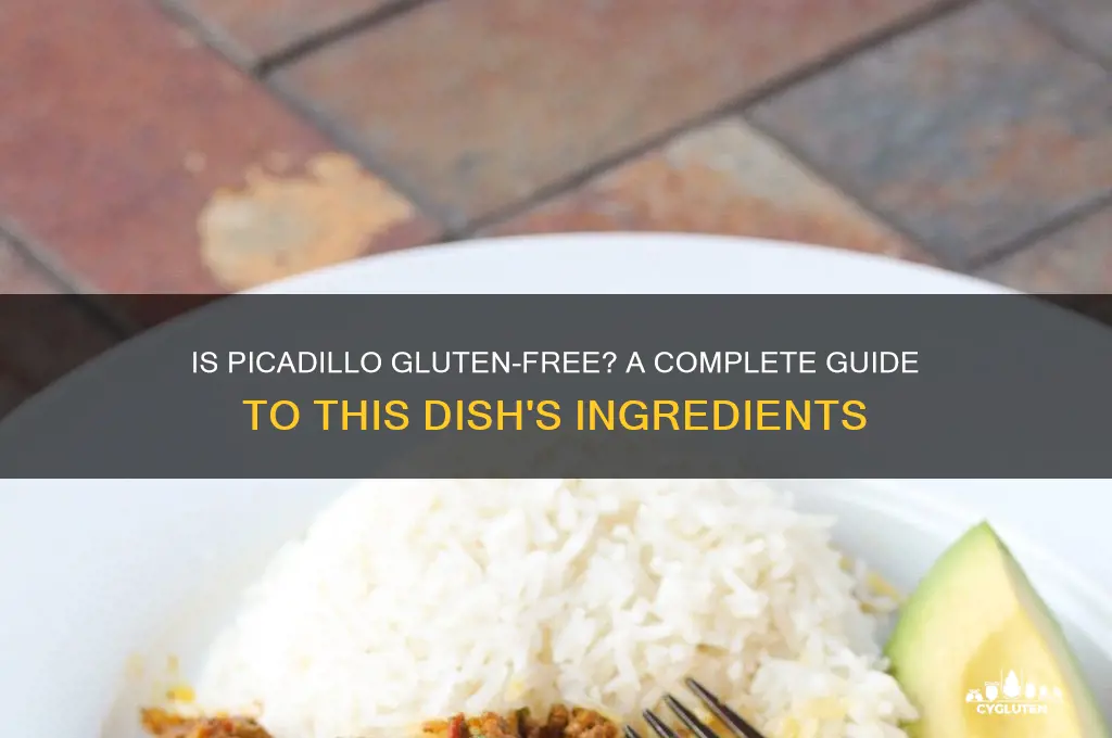 is picadillo gluten free