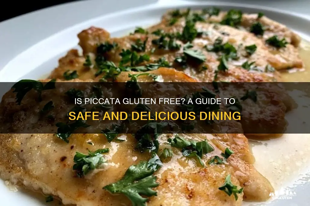 is piccata gluten free
