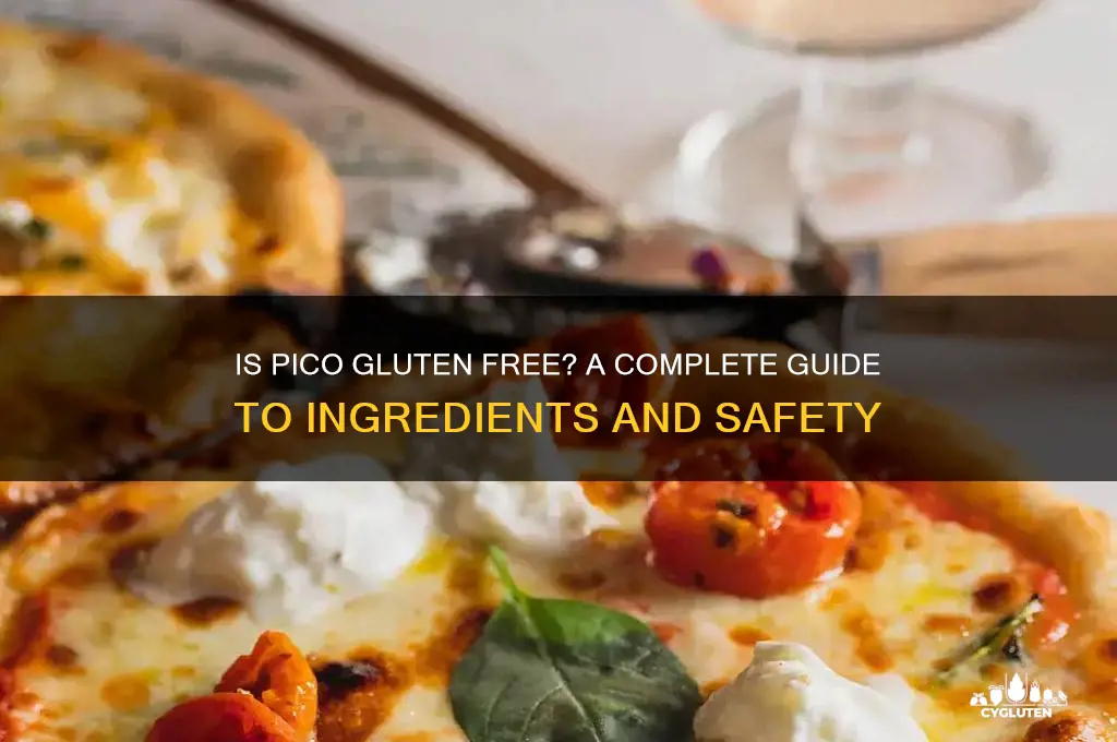 is pico gluten free