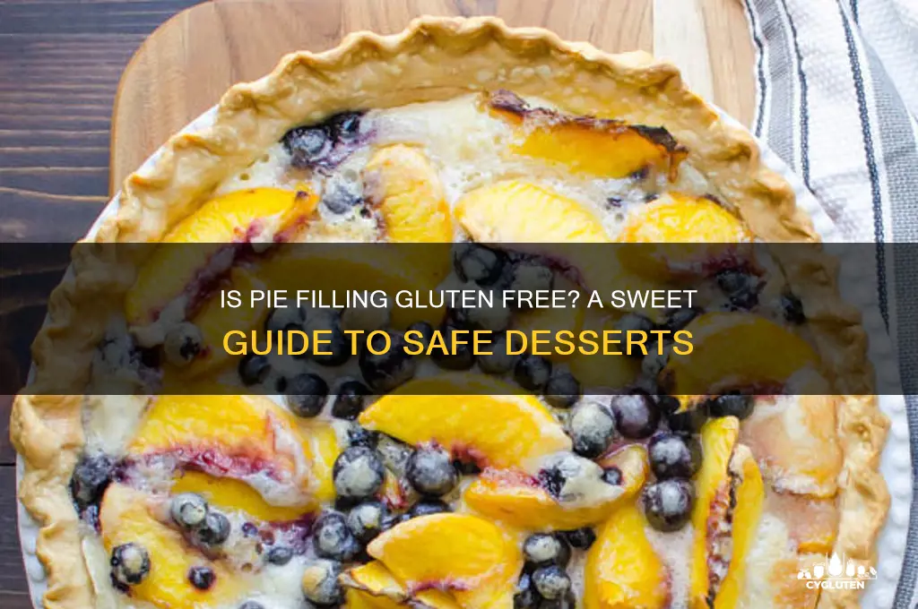 is pie filling gluten free