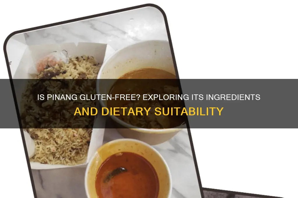 is pinang gluten free