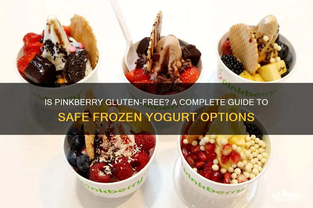 is pinkberry gluten free