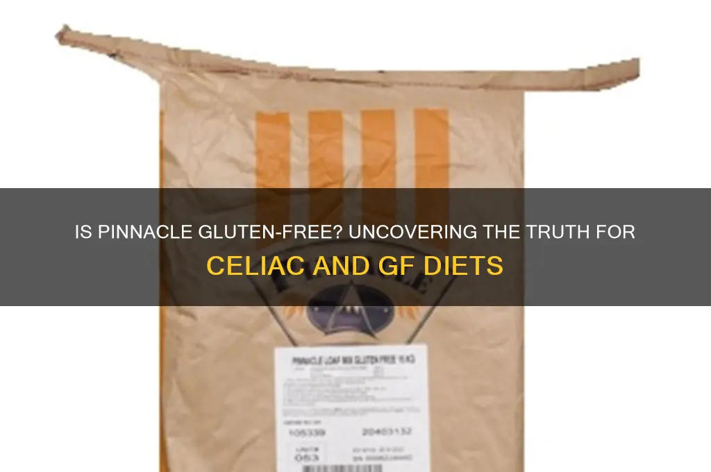 is pinnacle gluten free