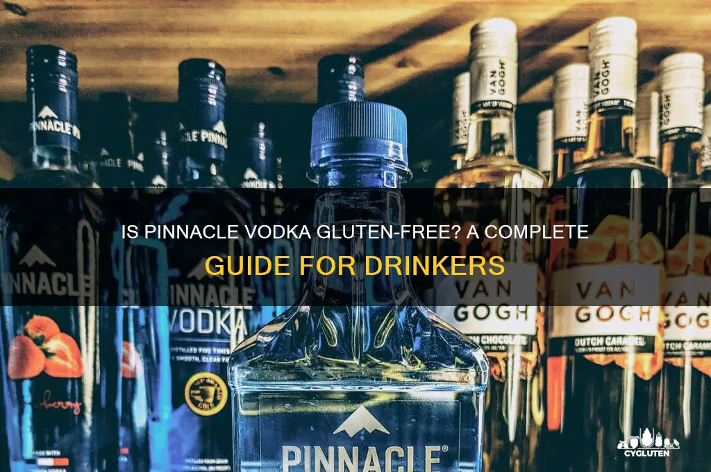 is pinnacle vodka gluten free