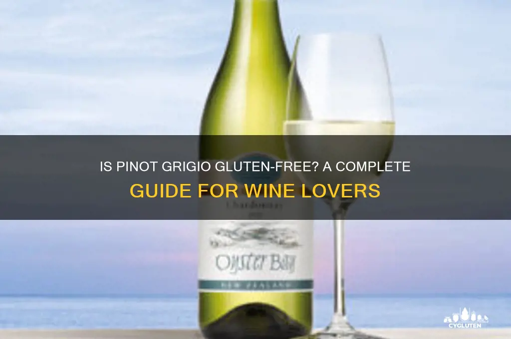 is pinot grigio gluten free