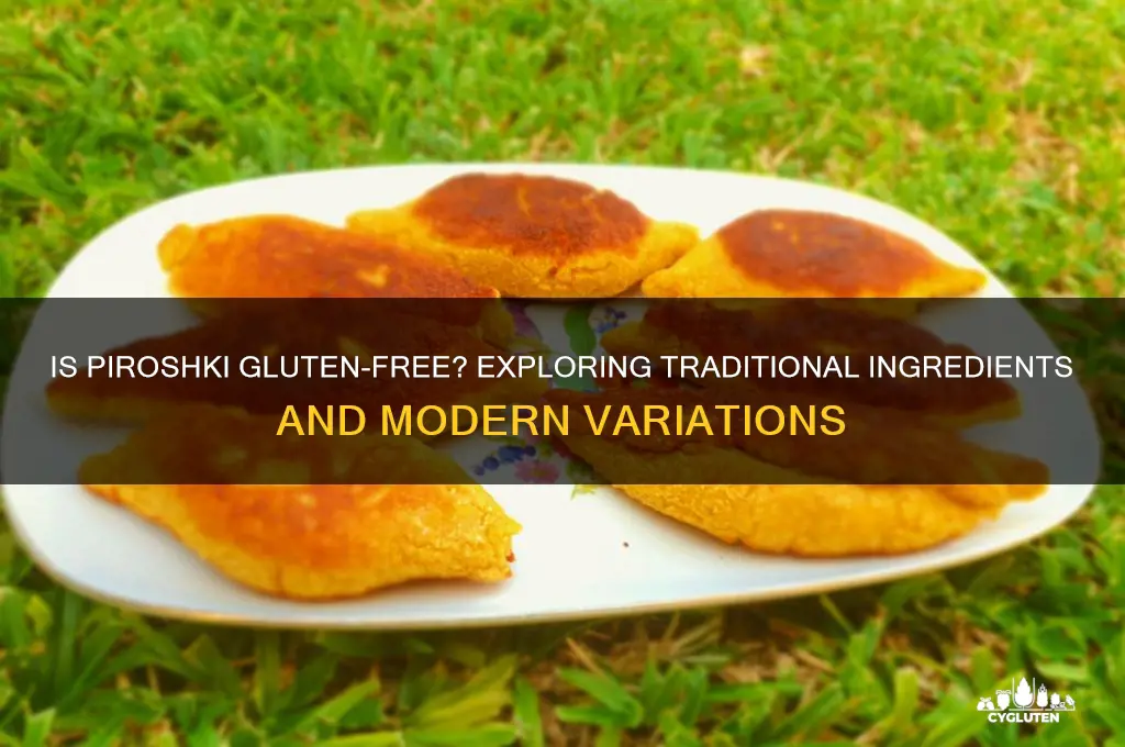 is piroshki gluten free