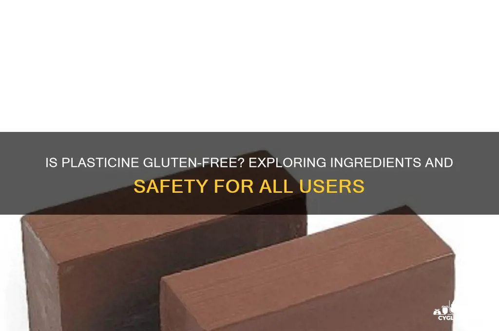 is plasticine gluten free