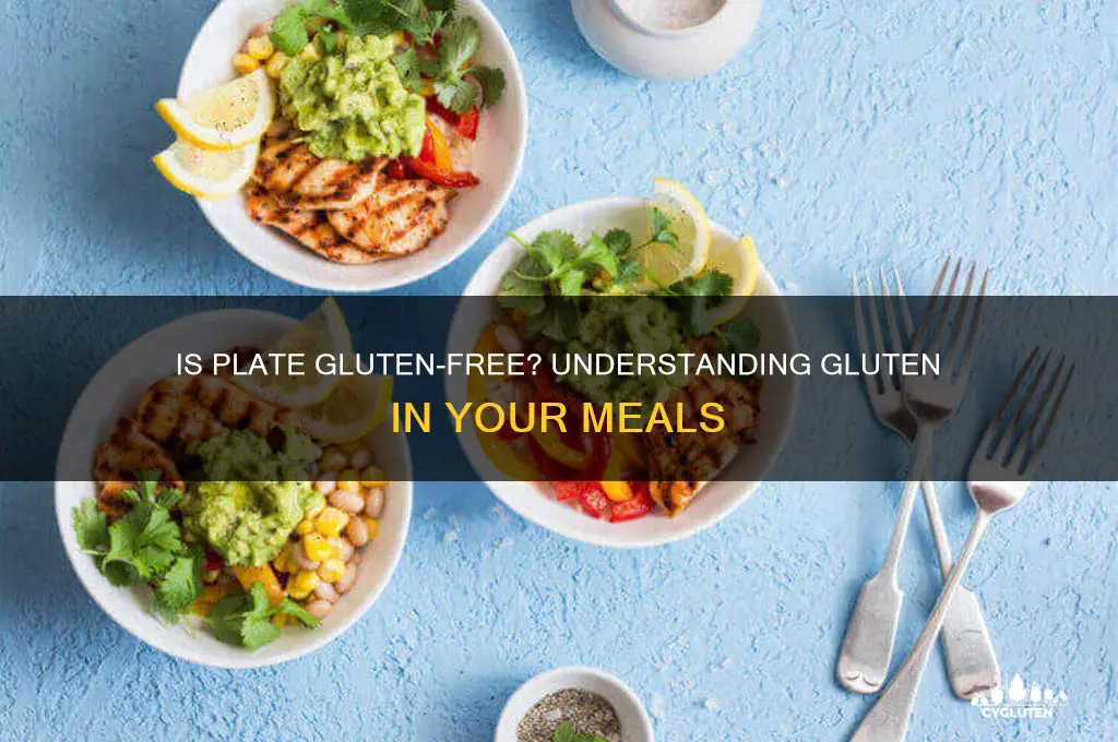 is plate gluten free