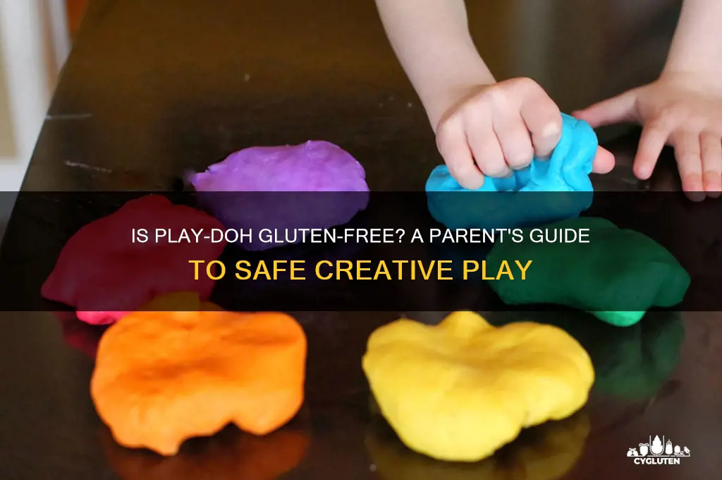 is playdoh gluten free