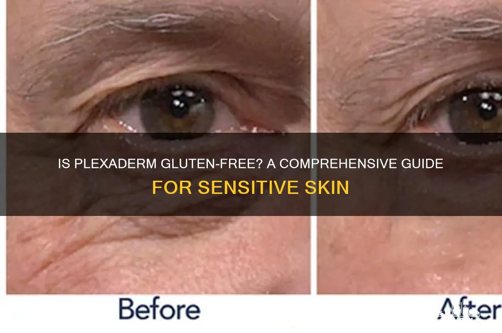 is plexaderm gluten free
