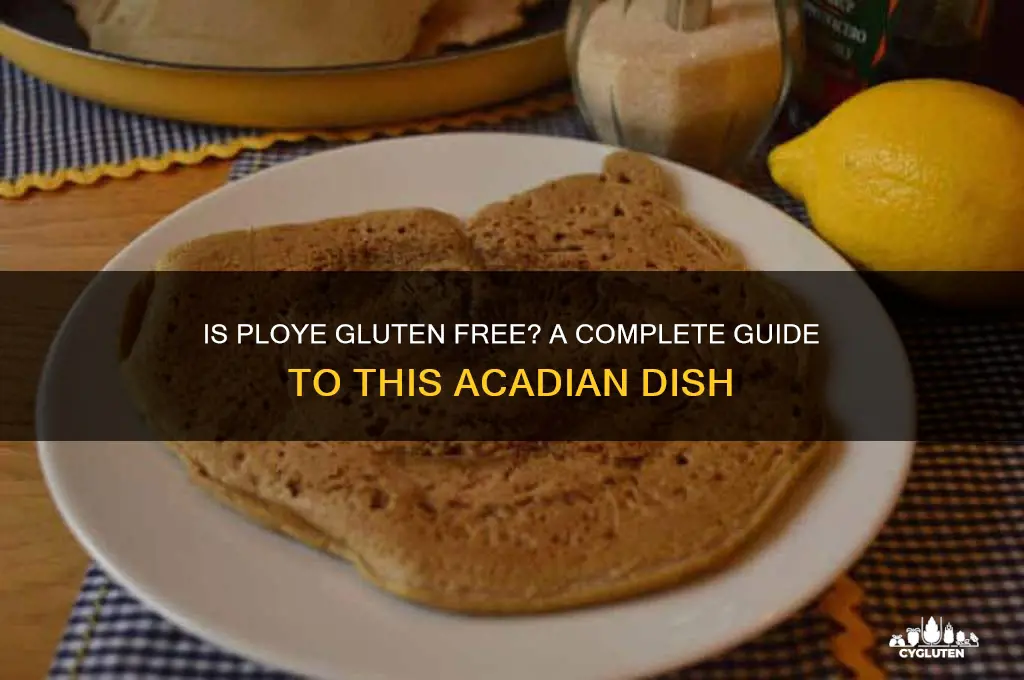 is ploye gluten free