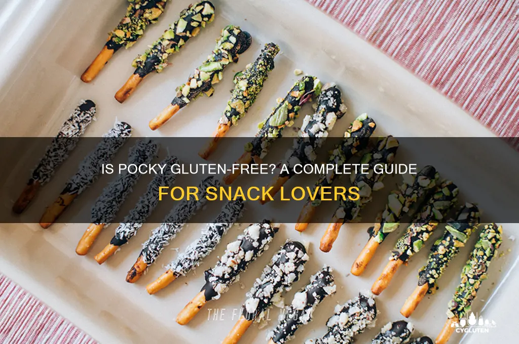 is pocky gluten free