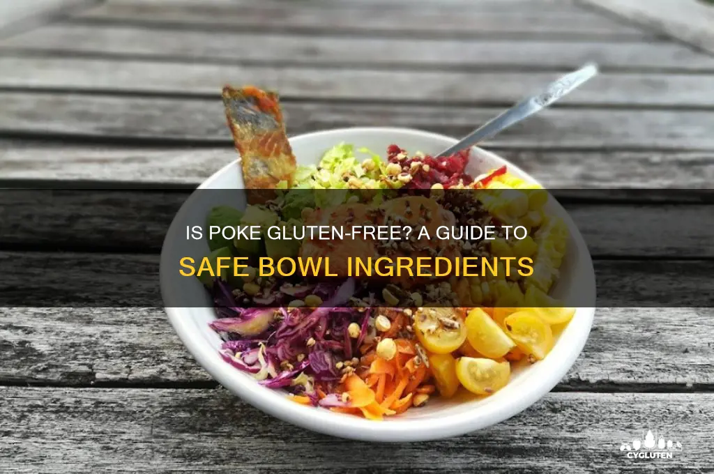 is poke gluten free