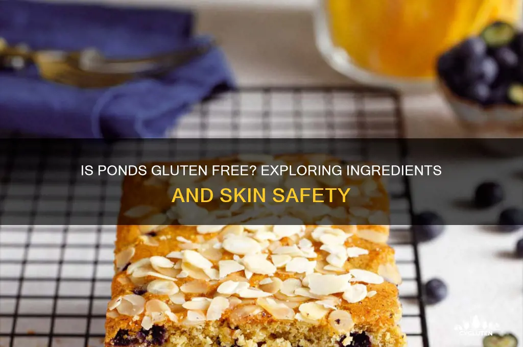 is ponds gluten free