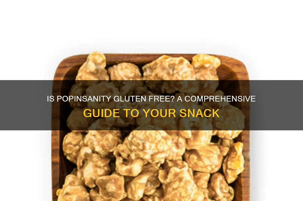 is popinsanity gluten free