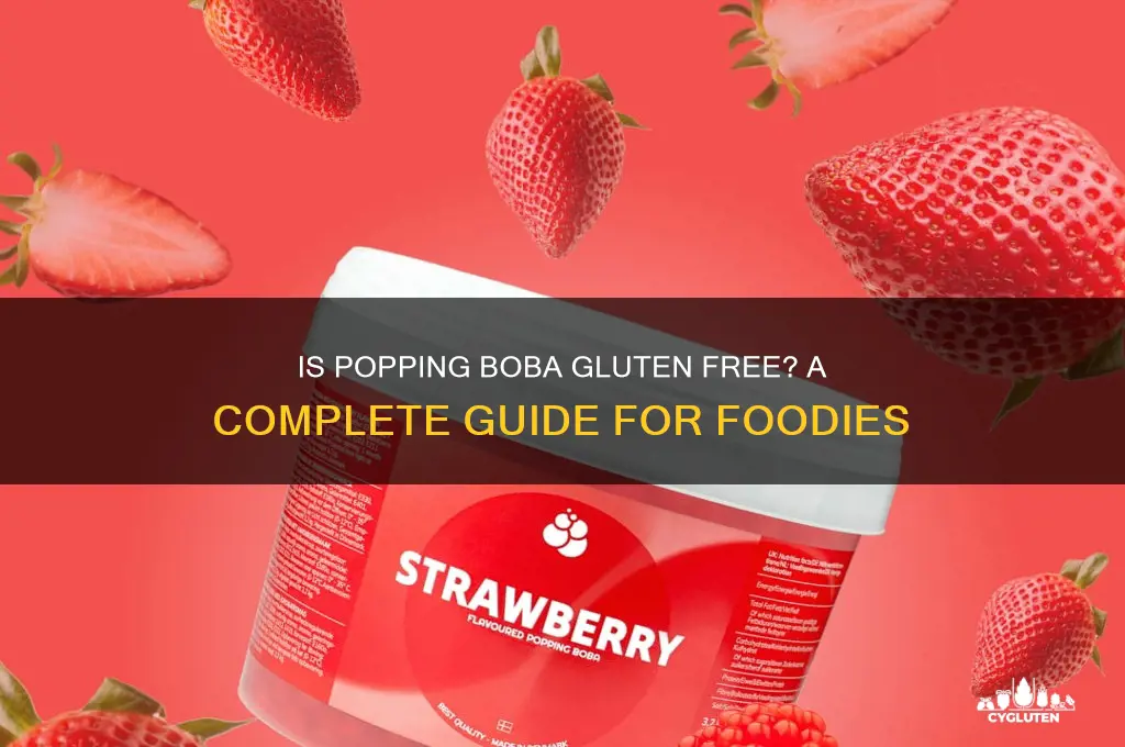 is popping boba gluten free