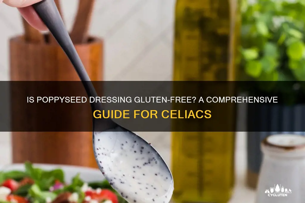 is poppyseed dressing gluten free