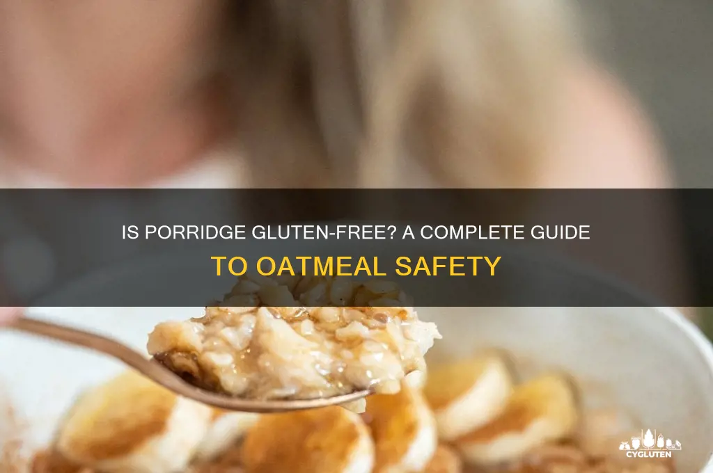 is poridge gluten free