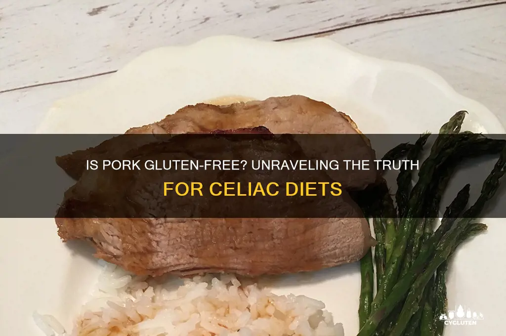 is pork gluten-free