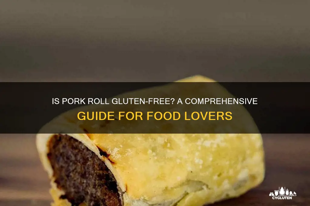 is pork roll gluten free