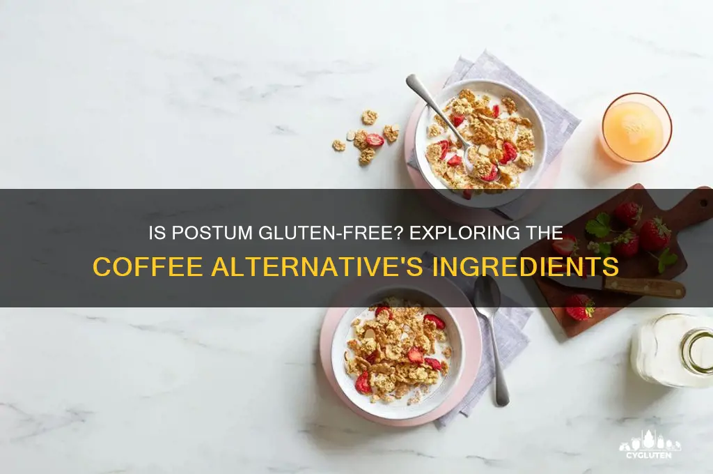 is postum gluten free