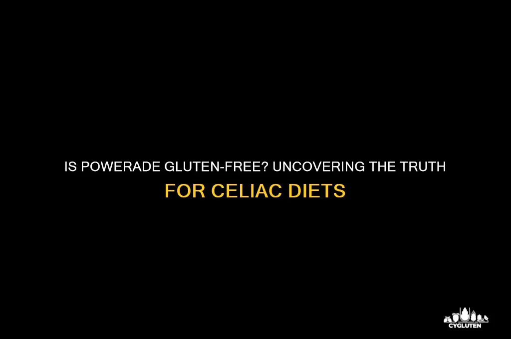 is poweade gluten free