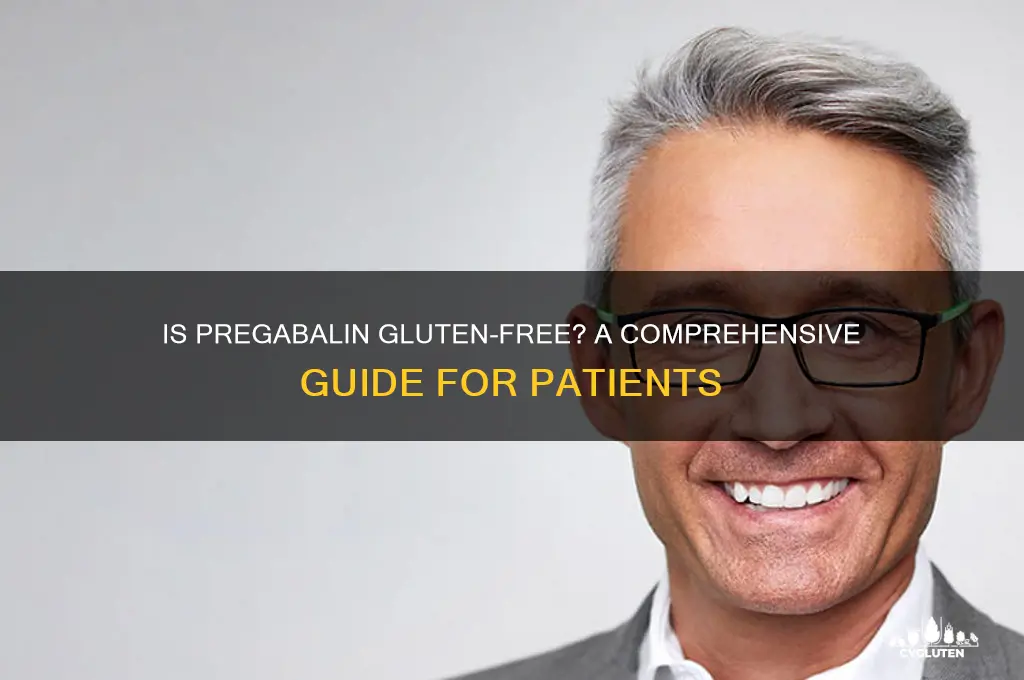 is pregabalin gluten free