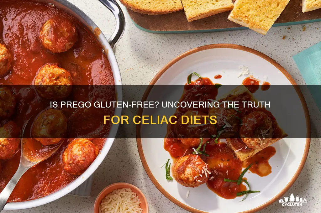 is prego gluten free