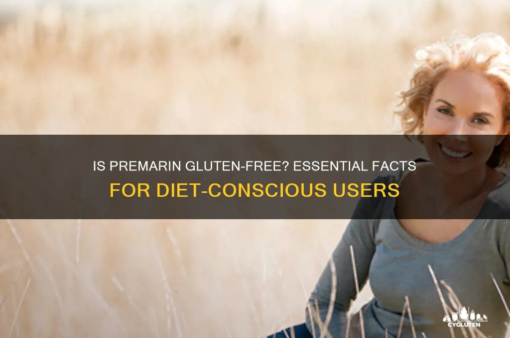 is premarin gluten free