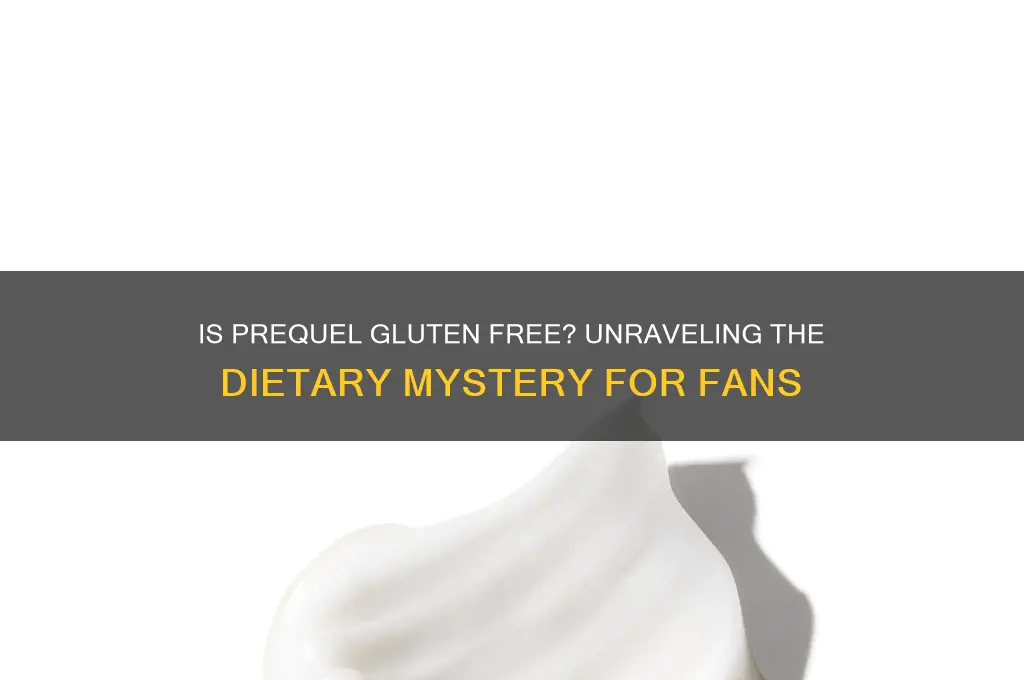 is prequel gluten free