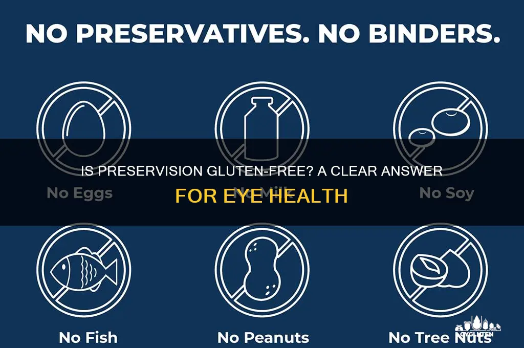 is preservision gluten free