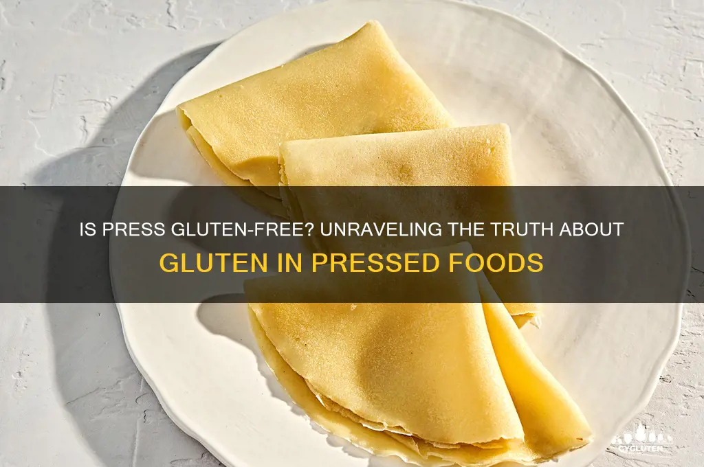 is press gluten free