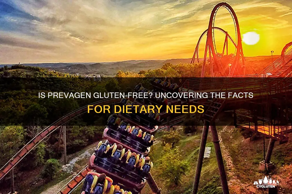 is prevagen gluten free