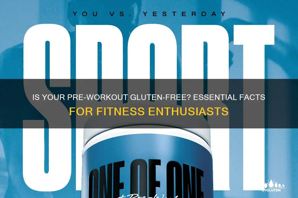 is preworkout gluten free