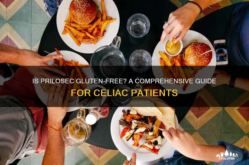 is prilosec gluten free