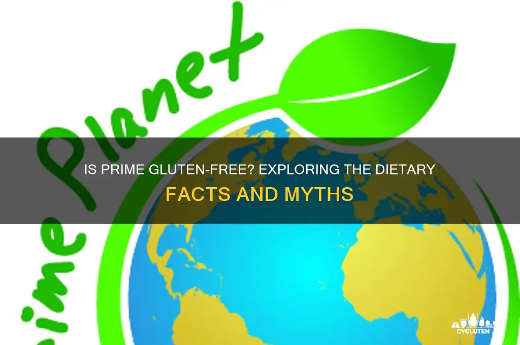 is prime gluten free