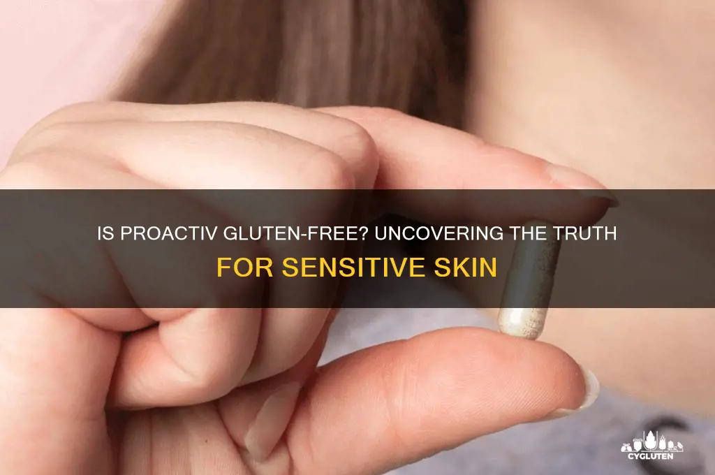 is proactiv gluten free