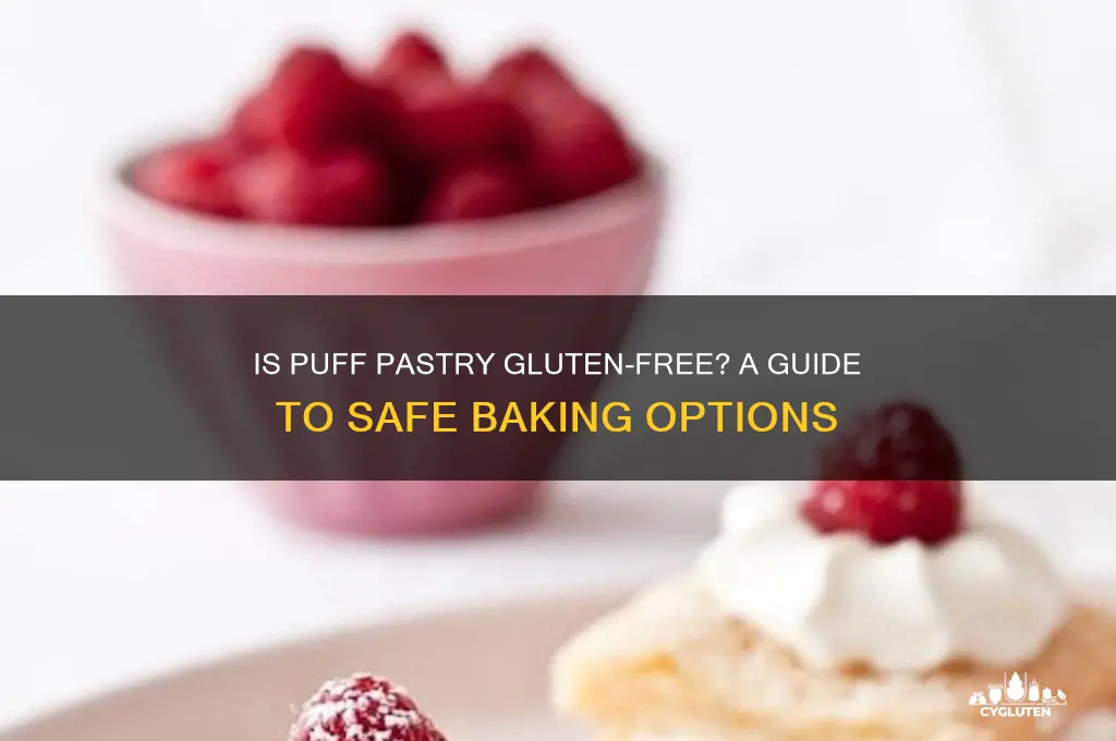 is puff pastry gluten free