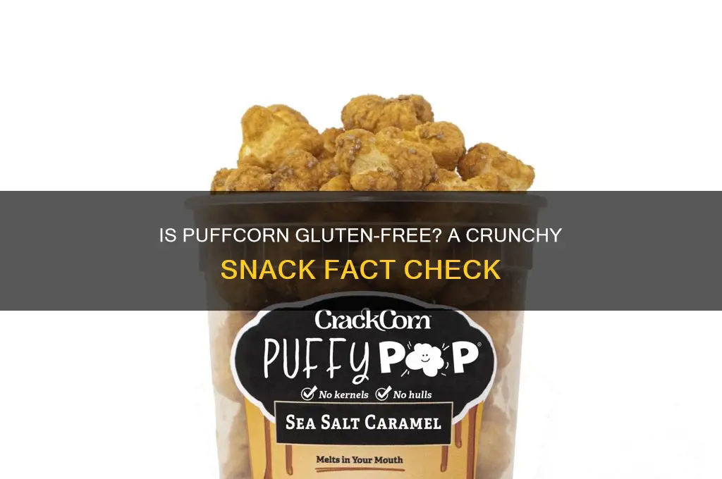is puffcorn gluten free