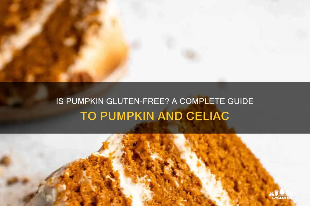 is pumpkin gluten-free